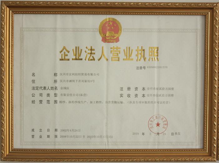 企业法人营业执照